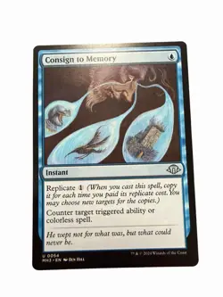 Consign to Memory #54 Modern Horizons 3 MH3 Magic: The Gathering Card - Image 1