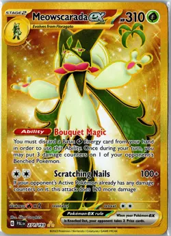 Pokemon Card - Meowscarada ex 271/193 Paldea Evolved Hyper Rare Near Mint - Image 1