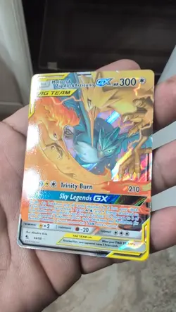 Pokemon TCG Moltres Zapdos Articuno GX Ultra Rare Card 44/68 -Hidden Fates - Image 2