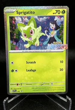 Sprigatito 191 Sv: Scarlet & Violet Promo Cards Regular - Image 1