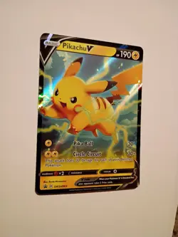 Pikachu V - Promo SWSH: Sword & Shield Promo Cards SWSH063 LP - Image 1