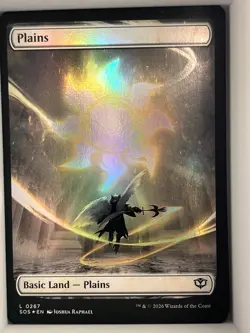 Plains () Foil L Secrets of Strixhaven 267 LP - Image 1