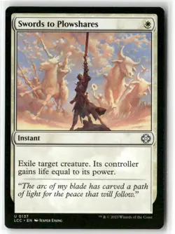 Swords to Plowshares Commander: the Lost Caverns of Ixalan Regular - Image 1