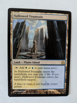Hallowed Fountain Return to Ravnica MTG NM Free shipping with tracking - Image 1