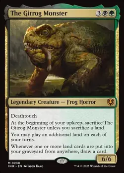1x The Gitrog Monster - Foil NM Eng MTG - Innistrad Remastered - Image 1