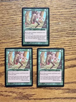 MTG - Magic the Gathering - 3x Elvish Piper - Urza's Destiny - LP - Image 1