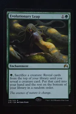 Magic The Gathering MTG EVOLUTIONARY LEAP Magic Origins LP Lightly Played - Image 1