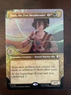 Toph, the First Metalbender (Showcase) Avatar: The Last Airbender Foil 353 NM - Image 1