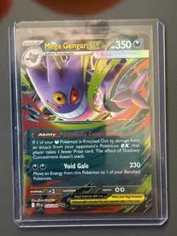 Mega Gengar Ex 56/94 Phantasmal Flames Pokemon TCG - Image 1