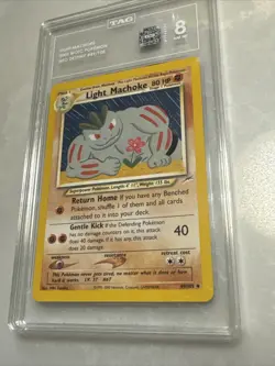 LIGHT MACHOKE - 49/105 - Neo Destiny - Uncommon - Pokemon Card Tag 8 - Image 2