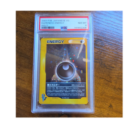 Pokemon TCG Darkness Energy Pokemon vs Holo Japanese 2001 PSA 8 Milky Isobe - Image 1