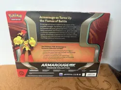 Pokemon TCG - Armarouge EX Premium Collection Box- NEW! Sealed! - Image 2