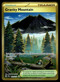 POKEMON GRAVITY MOUNTAIN SURGING SPARKS 250/191 HYPER RARE NM/M - Image 1
