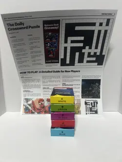 Magic the Gathering Spider Man Welcome D ecks & 2 Daily Bugle newspaper playmats - Image 5