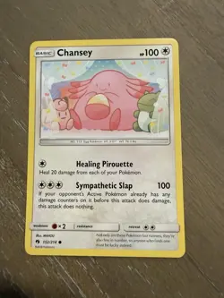 Chansey 152/214 Common Lost Thunder Pokemon Near Mint - Image 1