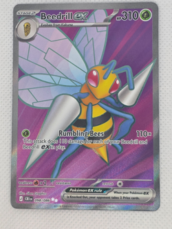 Beedrill ex 098/086 Ultra Rare Full Art Pokemon TCG Chaos Rising CRI English NM - Image 1