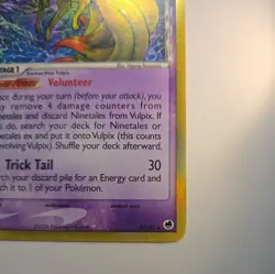 Pokemon Ninetales (Delta Species) 8/101 Dragon Frontiers Holo Rare NM/LP - Image 4