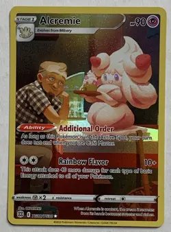 Pokemon Brilliant Stars Alcremie TG08/TG30 Trainer Gallery Holo LP - Image 1