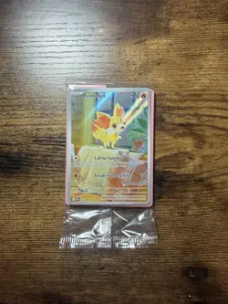 Pokemon TCG Chaos Rising Fennekin MEP080 Pokemon Center Sealed NM - Image 1