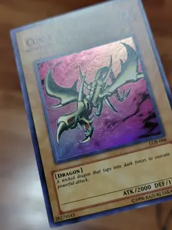 Yugioh! Curse of Dragon - LOB-066 - Super Rare - Unlimited Edition LP! - Image 2
