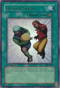 Snatch Steal Unlimited Ultra Rare Magic Ruler MRL-036 LP - Image 1