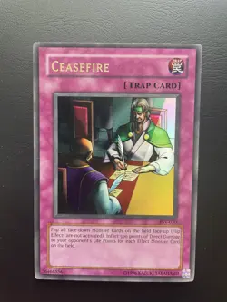 Yugioh Ceasefire PSV-030 Unlimited Edition Ultra Rare LP/MP - Image 1