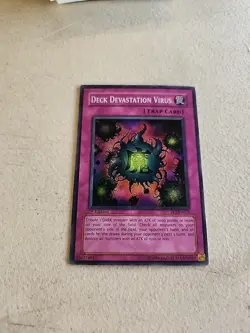 Deck Devastation Virus FET-EN058 Flaming Eternity 1st Edition L/P Y62 - Image 1