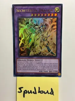 Secreterion Dragon Ultra Rare DUAD-EN037 NM 1st Edition Yu-Gi-Oh! - Image 1