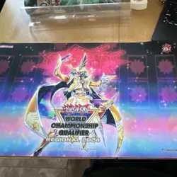 Konami Yu-Gi-Oh! World Championship Qualifier Playmat Nightmare Magician - Image 1