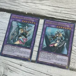 Yugioh! Dark Magician Girl the Dragon Knight DLCS-EN006 Ultra Rare & Alt Art NM - Image 2