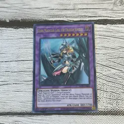 Yugioh! Dark Magician Girl the Dragon Knight DLCS-EN006 Ultra Rare & Alt Art NM - Image 3
