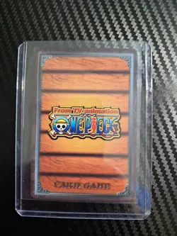 LUFFY One Piece Bandai 2003 Card Game GOLD STAMP HOLO RARE VINTAGE CARD W 03 - Image 2