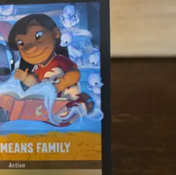 Disney Lorcana TCG Ohana Means Family Enchanted Holo 32/204 Stitch 3 Ink - Image 5