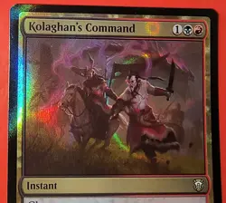 MTG,MAGIC: Kolaghan's Command, Ripple Foil, M3C, NM, RARE 0268 - Image 2