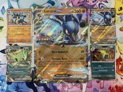 Pokemon Lucario Ex & Tyranitar Ex Premium Collection STAMPED Promo Cards ONLY - Image 1