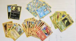 100+ Assorted Pokemon Trading Cards with Binder - Image 3