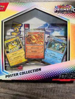 🔥 Pokemon TCG Scarlet & Violet Prismatic Evolutions Poster Collection Box 🔥 - Image 3