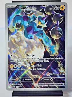 Thundurus SVP 209 (Pokemon Center Exclusive STAMPED) SV: Black Bolt - Image 1