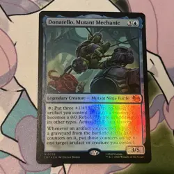 Donatello Mutant Mechanic 36 MTG TMT M NM Foil - Image 1