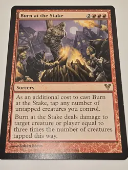 Burn at the Stake Avacyn Restored Regular - Image 1