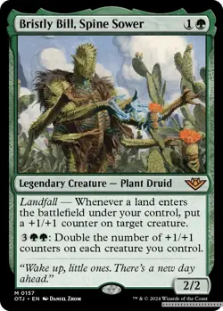 Bristly Bill, Spine Sower [OTJ - 157] - NM TCG MTG - Image 1