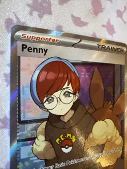 Penny 239/198 Pokemon Scarlet & Violet Base Set Full Art Ultra Rare NM - Image 3