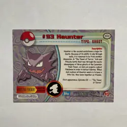 Pokemon Topps Haunter #93 - Image 2