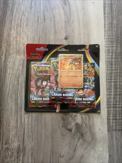 [Charmeleon] 3-Pack Blister Chaos Rising ME04 Pokemon TCG Ready To Ship - Image 1