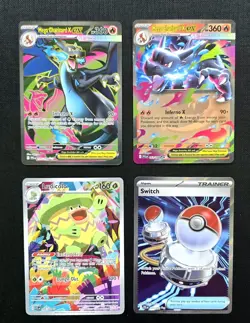 Pokemon TCG Mega Charizard x EX #109/094 Full Art Ultra Rare Phantasmal Flames - Image 3