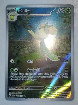 Pokemon Dolliv 200/198 SV01 Scarlet & Violet Illustration Rare Holo Full Art - Image 1