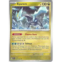 047/064 Kyurem | Uncommon Card | Shrouded Fable : Pokemon TCG - Image 1