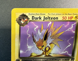 1999-2000 Pokemon Dark Jolteon 1st Edition 38/82 LP - Image 4