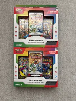 Pokemon First Partner Illustration Series 1 Lot of 2 - Image 1