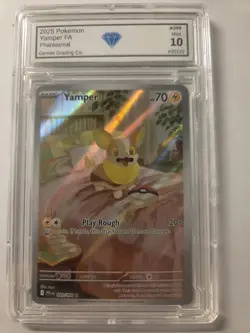 Pokemon TCG: Phantasmal Flames - Yamper 099/094 IR Graded 10 - Image 1